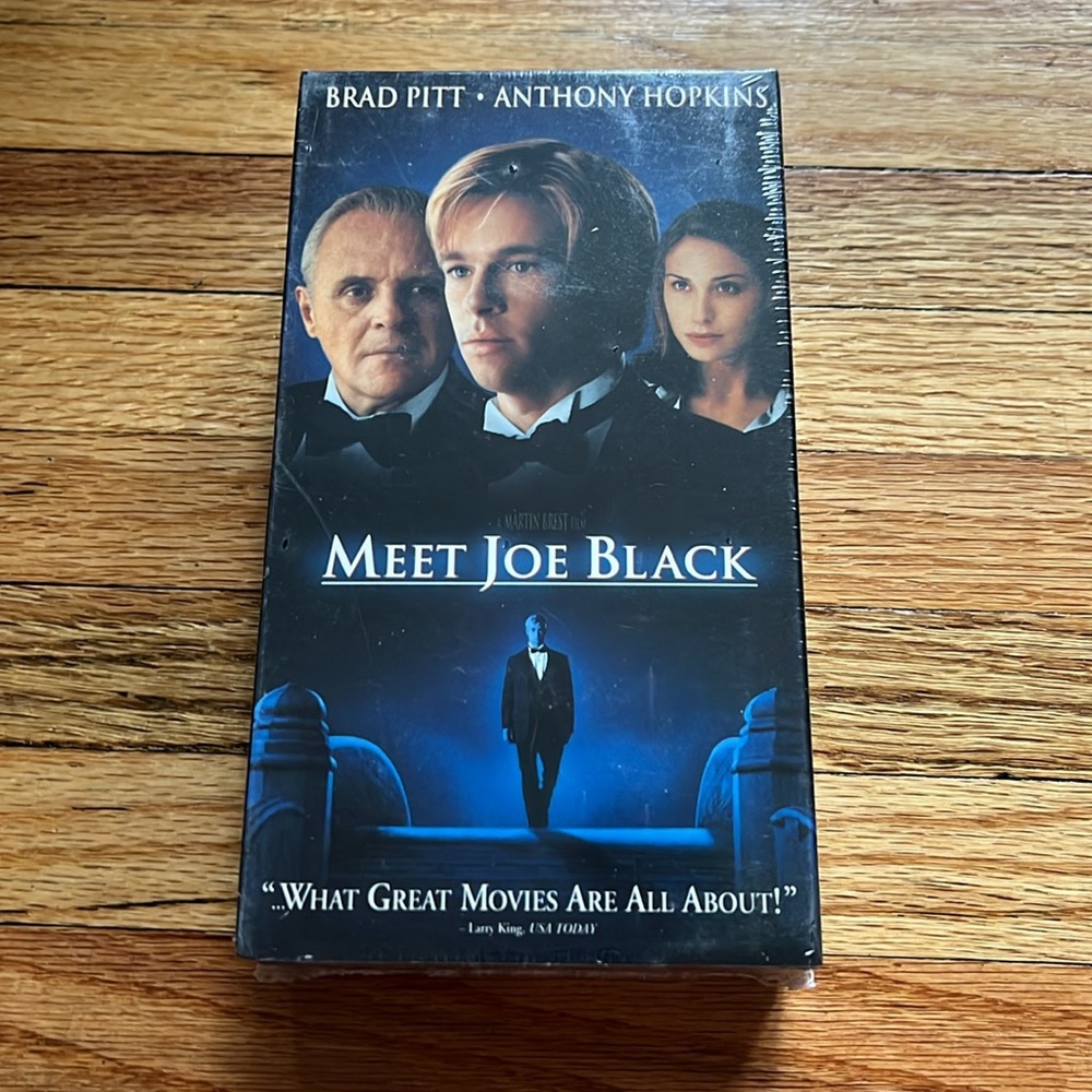 Meet Joe Black VHS / New / Brad Pitt - Anthony Hopkins